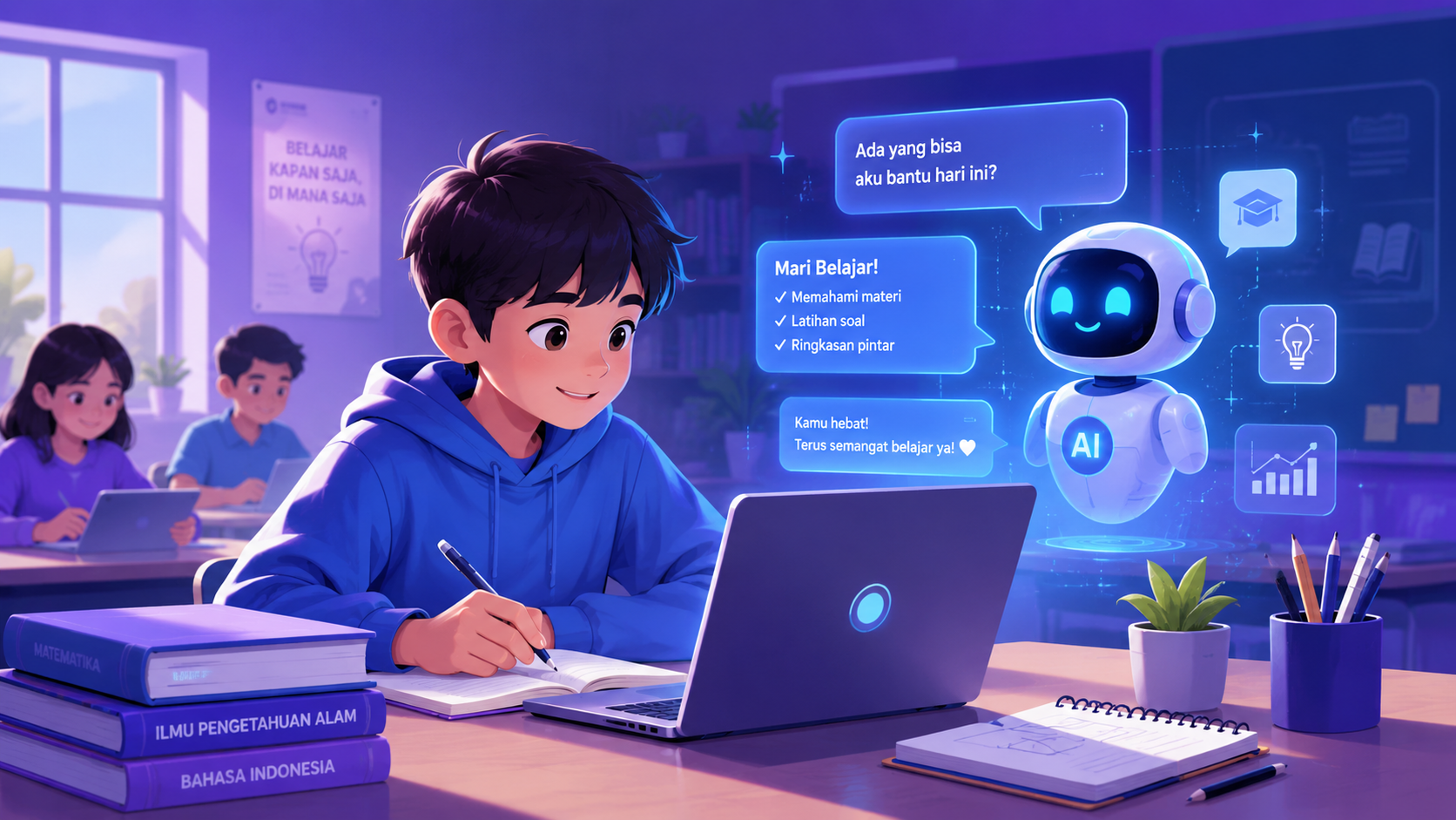 Pemanfaatan AI sebagai Pendamping Belajar Siswa